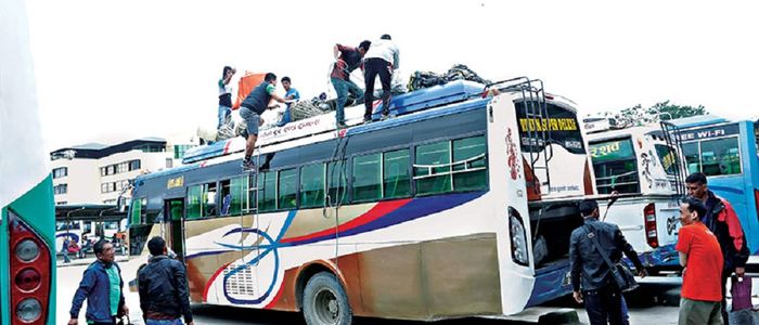Image result for दुई दिनमा साढे चार लाखभन्दा बढीले राजधानी छाडे